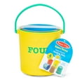 thumbnail image 4 of Melissa & Doug Sunny Patch Seaside Sidekicks Nesting Sand Pails, 4 of 10