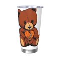 thumbnail image 1 of Vaso de 20 oz de Ivan Cornejo, taza de viaje para café con aislamiento al vacío de acero inoxidable, taza de café, taza de viaje con tapa, taza térmica para exteriores, 1 of 8