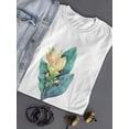thumbnail image 3 of Beautiful Turmeric Flowers T-Shirt Women -Image by Shutterstock, Female XX-Large, 3 of 4