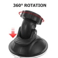thumbnail image 3 of COMPUKAS Action Camera Suction Mount for Dash Cameras Easy Installation Black Plastic 1Set, 3 of 6