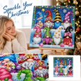 thumbnail image 2 of 5D Diamond Painting Kit Christmas Gnomes Diy Rhinestone Art Craft 11.81X11.81 Inches Frameless Wall Decor, 2 of 4
