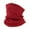 Red, variant on Winter Neck Warmer Gaiter Fleece Neck Cover Cotton Balaclava Windproof Face Cover Mask for Women Men Hot Pink Free