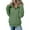 66#Green, variant on Women Sweatshirt Casual Long Sleeve Half Zip Pullover Lightweight Casual Loose Fashion Sweatshirts Black M
