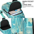 thumbnail image 4 of Crossbody Sling Backpack for Women Men Tropical Ocean Life Pattern Shoulder Sling Crossbody Casual Chest Bag for Travel Sports Running Hiking, 4 of 6