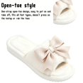 thumbnail image 5 of CHICVOMEY House Slippers for women Plush Memory Foam Indoor Shoes with Bow Cute Fuzzy House shoes, 5 of 8