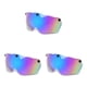 thumbnail image 2 of Yuarrent Casco Gafas Instalación práctica A prueba de viento Pieza reemplazada Unisex Cascos multicolores Gafas Carretera Lente a prueba de Type1 NO1, 2 of 6