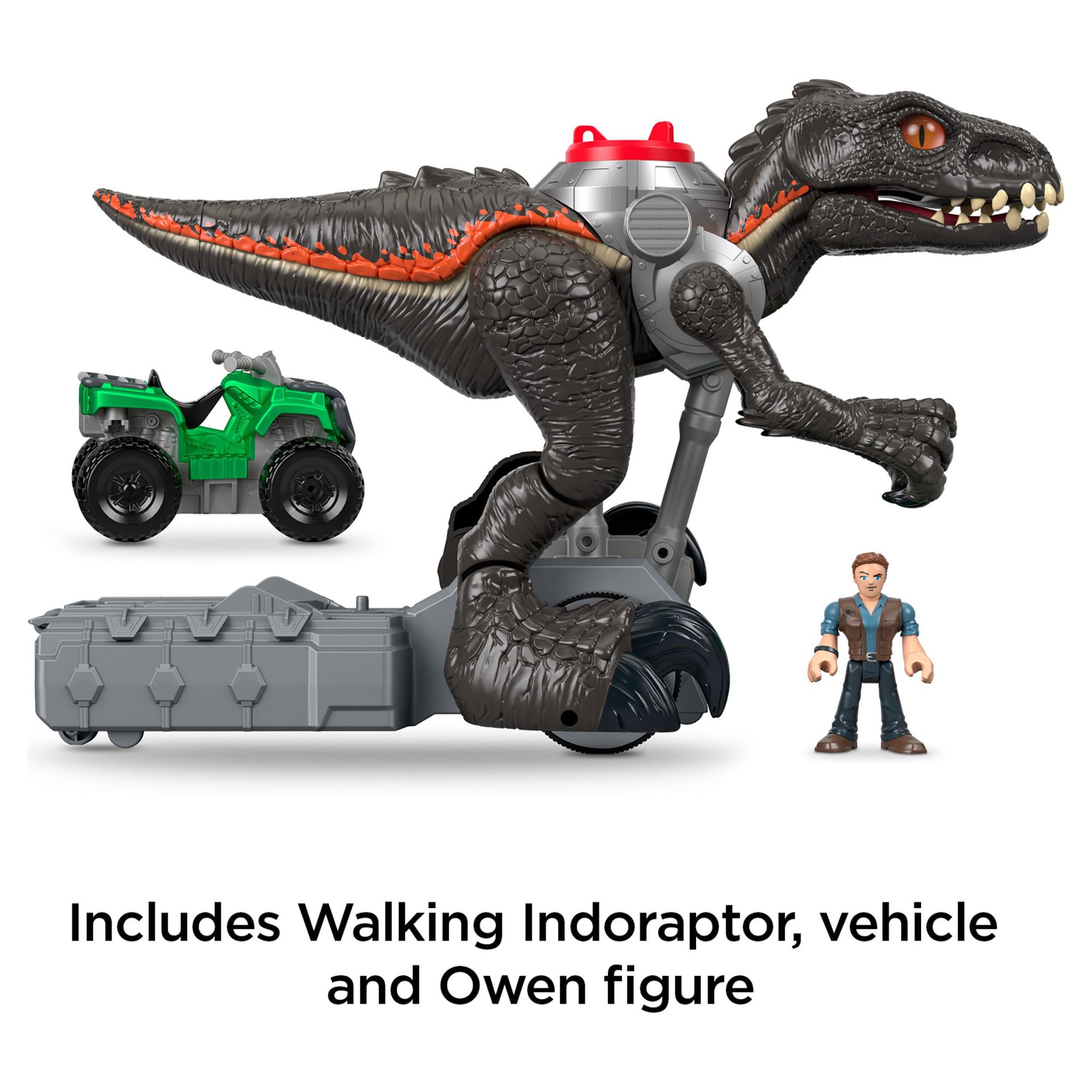 Imaginext Jurassic World Walking Indoraptor Action Figure Sets