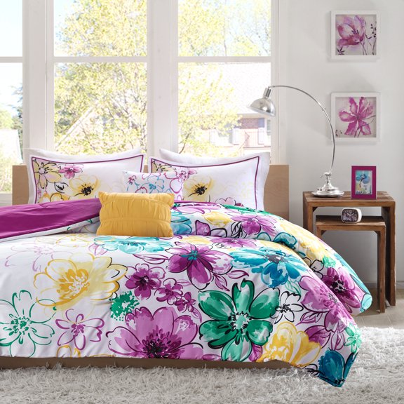 Home Essence Apartment Skye Floral Comforter Bedding Set