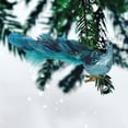 thumbnail image 3 of Pavo real de Navidad con plumas naturales, modelo 3D de imitación de pavo real, 3 of 6