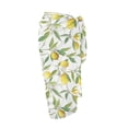 thumbnail image 6 of Yuyamidu Yellow Lemon Sarong Coverups for Women Beach Long Bikini Wraps Sun Protection Bathing Suit Cover Up Fashionable Beach Sarong Wrap Chiffon, 6 of 7