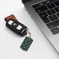 thumbnail image 6 of Goofa Machine Printed Rectangular Metal Keychain Bag Charm Floral Charm for Purse Keys Metal Keyring Gift for Women Accessories, 6 of 7