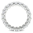 thumbnail image 5 of Created Forever Women's 2-1/5 Carat T.G.W. Lab-Created Diamond 14kt White Gold Eternity Band, 5 of 11