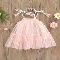 thumbnail image 2 of Robe Bébé Fille Sans Manches en Mesh Bretelles Réglables Vêtements, 2 of 7
