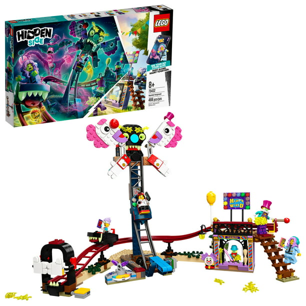 LEGO Hidden Side Fairground 70432 Ghost-Hunting Toy, Augmented Reality (AR) for Kids Pieces) -