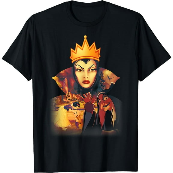 Snow White Evil Queen's Glare DTG Print Unisex T-Shirt