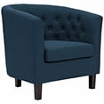 thumbnail image 1 of Modway Prospect Fauteuil d'Appoint Contemporain Moderne Rembourré en Tissu, Couleur Azur, 1 of 4