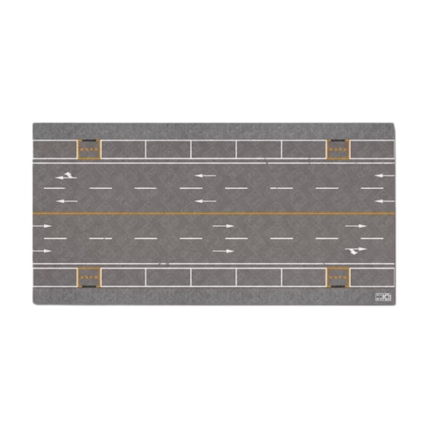 Alfombrilla de estacionamiento a escala 1:64, modelo de coche, fondo para fotografía, simulación de impresión Estilo A