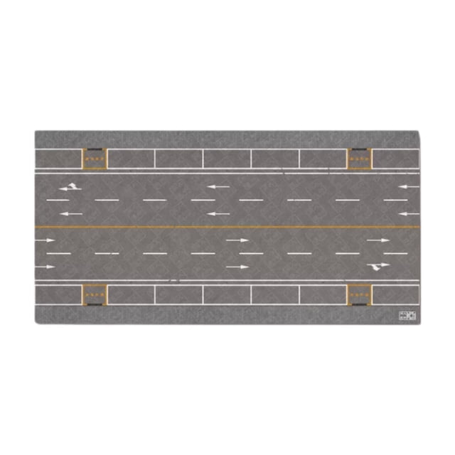 HILABEE 1/64 Car Parking Lot City Road Mat Collection Gift Layout Photo Backdrop Mat Style A