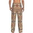 thumbnail image 3 of Haiem Traditional Tribal Aztec Men's Pajama Pants Ultra Lightweight Pjs Bottoms Sleepwear Bottom Pants with Pocket Drawstring-X-Large, 3 of 9