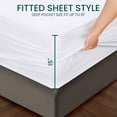 thumbnail image 4 of Protector de colchón Utopia Bedding impermeable, tamaño doble, 4 of 7