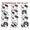 thumbnail image 3 of 10-50P Male 3-Pin Plug To 3-Pin 5-15R Female Home Wall Outlet, 220/250V Electrical Stove/Range To Gas 110/125V Power Convert/Adapter. FX125V846, 3 of 6