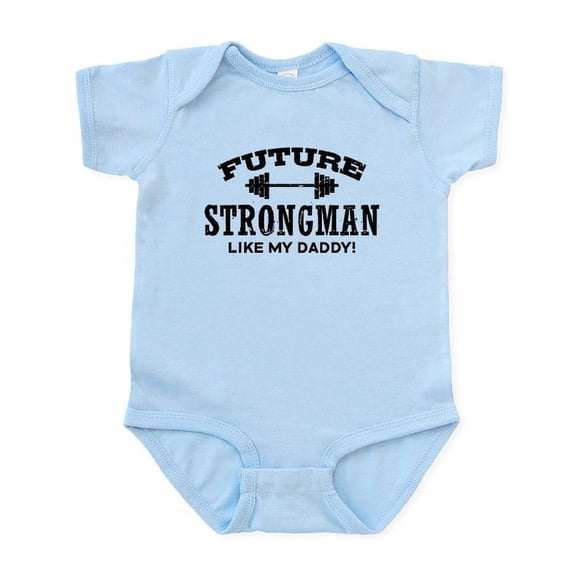 CafePress - Future Strongman Infant Bodysuit - Baby Light Bodysuit, Size Newborn - 24 Months