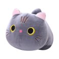 thumbnail image 2 of 35 cm de largo Cotton Buddy Cute Cat 3d Doll Peluche de juguete Almohada para dormir de peluche suave, 1 pieza, gris Cotton Buddies Rojo Verde, 2 of 5