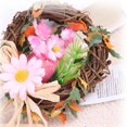 thumbnail image 4 of Guirnalda de huevos de Pascua de ratán Natural, decoración para el hogar y el jardín, regalo de Navidad, adorno para fiesta de boda, 4 of 5
