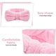 thumbnail image 3 of SpaMakeup Headbands Coral Fleece Elastic Headband Washing Face Hair Wrap for Washing Face Shower Sports Beauty Skincare (pink), 3 of 4