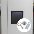 thumbnail image 4 of LOLIPPYY Square Wardrobe with Water Key in Silver for Cabinet Use 1 Set, 4 of 8