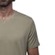 thumbnail image 3 of Playera Cuello V Para Hombre De Algodón Pima y Tela Spandex Unbranded Co  V Neck Mynt 2XL, 3 of 6