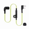 thumbnail image 2 of Auriculares Walkie Talkie, Auriculares De Radio De 2 Empujes Para Hablar A Los Auriculares Para K Head 2Pin Radio, 2 of 7