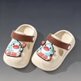 thumbnail image 6 of HGIEYS Boys Girls Toddler Clogs Little Kids on Slides Sandals Truck Car Bunny Summer Water Shoes Garden Beach Pool 2.5-3 Years, 6 of 6