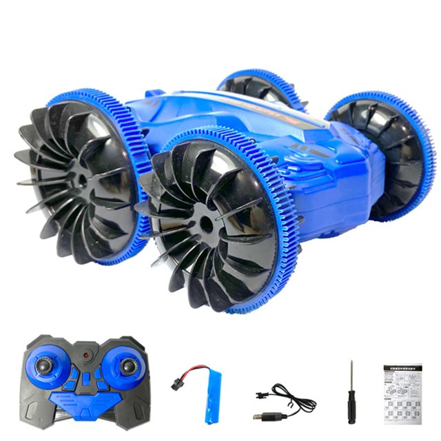Kids RC Car Waterproof High Speed Double-sided Driving RC Vehicle Stunt Car Toy