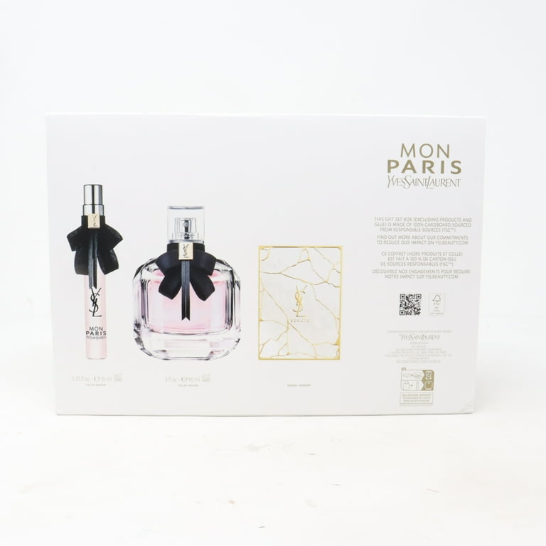 Yves Saint Laurent Mon Paris 3pcs Gift Set For Women 90ml Eau De