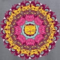 thumbnail image 3 of CafePress - Mandala Cats Sweatshirt - Crew Neck Sweatshirt, 3 of 4