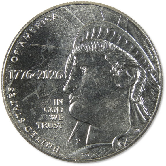 2026 P Enduring Liberty American 250th Anniversary Semiquincentennial Half Dollar Uncirculated