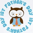 thumbnail image 2 of CafePress - 1St Fathers Day Body Suit - Baby Light Bodysuit, Size Newborn - 24 Months, 2 of 4