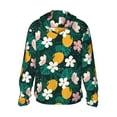 thumbnail image 3 of Kdxio Tropical Fruit Print Women Men Sun Protection UPF 50+ Jackets Zip Up Long Sleeve Hoodie Hiking Lightweight with Pockets, 3 of 8