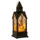 thumbnail image 2 of Fiudx Velas Led de Halloween, Diseño de Farol Retro, Patrón de Calavera de Bruja y Calabaza, Efecto de Llama Espeluznante, Decoración Colgante para Porche, Decoración para Fiestas y Bares, Funciona c, 2 of 4