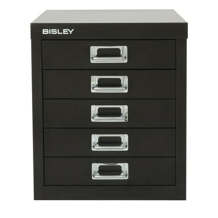 Bisley Steel 5 Drawer Desktop Multidrawer Storage Cabinet