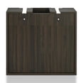 thumbnail image 2 of Furniture of America Sacha Wood 8-Bottle Hanging Wine Rack in Brown Wenge, 2 of 11