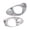 Chrome, variant on For Lexus RX350/RX450h 2013 2014 2015 Fog Light Trim Passenger Side | Front | Chrome | Replacement For LX1039105 | 814810E110