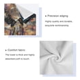 thumbnail image 4 of Wobogo White Eagles Soaring Ultra Soft 3 Pack Cotton Towel Set Includes 1 Bath Towel 1 Face Towel and 1 Washcloth for Everyday Use Lightweight and Compact, 4 of 8