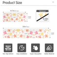 thumbnail image 3 of Yayeee Faucet Mat for Kitchen Sink 14.7" Diatomite Long Splash Guard Pad, White Floral Orange, 3 of 7