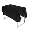 thumbnail image 2 of Disposable PEVA Oilproof Waterproof Plastic Tablecloth Table Cover for Birthday Party Black, 2 of 8