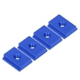 thumbnail image 3 of Écrou Coulissant, Résistant à la Rouille 4 Pcs Haute Dureté M8 Écrou Coulissant Galvanisé pour Menuiserie Bleu, 3 of 7