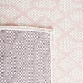 thumbnail image 6 of SAFAVIEH Martha Stewart Cotton Geometric Area Rug, Pink/Ivory, 8' x 10', 6 of 8
