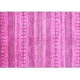 thumbnail image 1 of Ahgly Company Indoor Rectangle Abstract Pink Contemporary Area Rugs, 7' x 10', 1 of 4