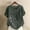 Army Green, variant on Boho Tops for Women Tee Shirts Crewneck Cotton Linen Summer Short Sleeve Ladies T Shirts Soft
